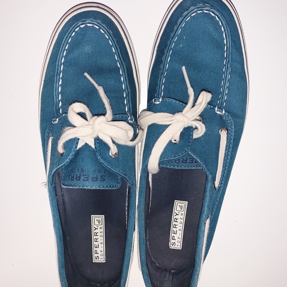 Trendy Blue Sperry Shoes - Picture 1 of 3